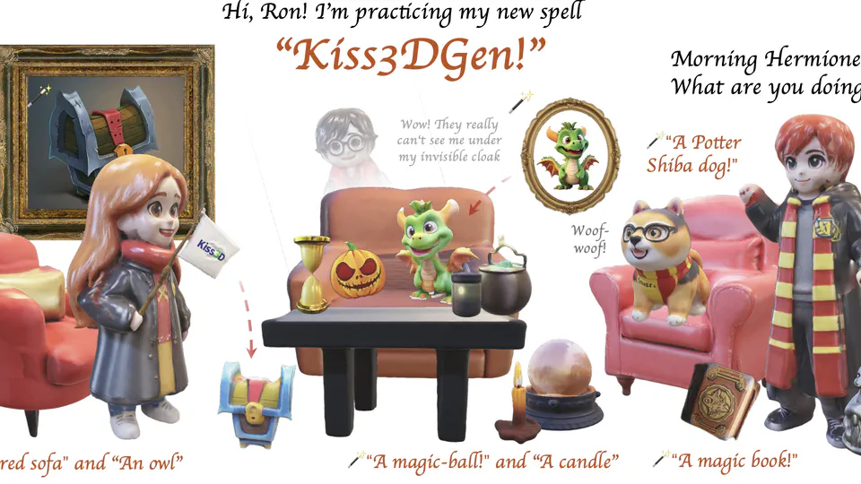 Our CVPR paper "Kiss3DGen: Repurposing Image Diffusion Models for 3D Asset Generation" is getting noticed
