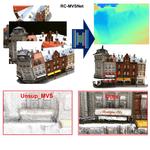 RC-MVSNet: Unsupervised Multi-View Stereo with Neural Rendering